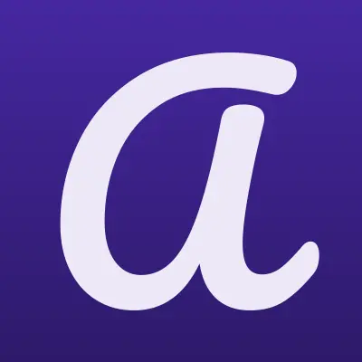 Альфа, кафе, лого-визитка