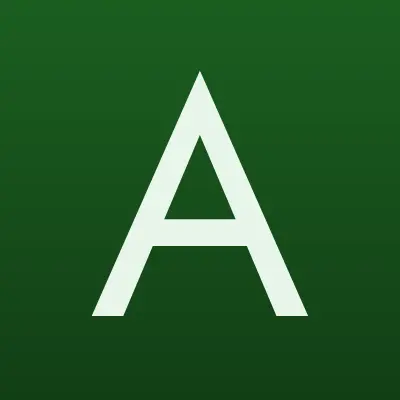 Альфа, продовольственный магазин, лого-визитка